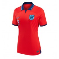 England Luke Shaw #3 Replica Away Shirt Ladies World Cup 2022 Short Sleeve